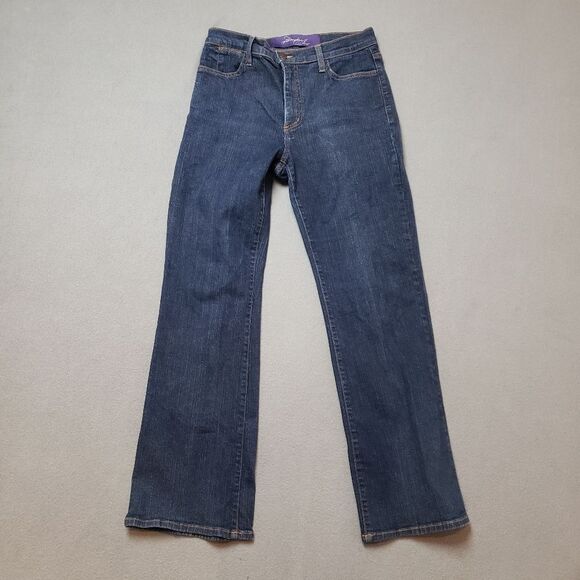 NYDJ Not your Daughters Flare jeans size 8p made in usa - Picture 1 of 13